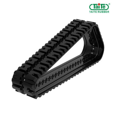 Un buen precio. JCB Robert 1110T Reposición de pista de goma de dirección de patinaje 450 X 86BC X 52 con fórmula de goma de alto rendimiento y resistencia al desgaste en línea