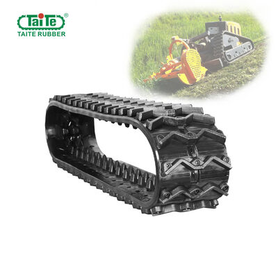 Un buen precio. Pistas de caucho de 230 mm con patrón de banda de rodadura de hierro para Robo Vario Cortadora automática de campo en línea