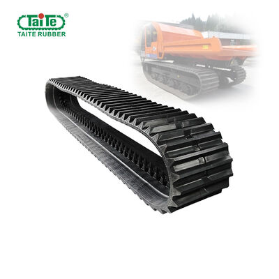 Un buen precio. 700x100x96mm Hitachi Pistas de caucho para descargadores con alta fuerza de tracción y construcción duradera en línea