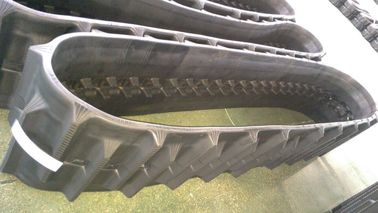 Un buen precio. Las pistas de goma negras del reemplazo de Kubota, caucho flexible de la máquina segador siguen KB350x90x58 para Kubota en línea