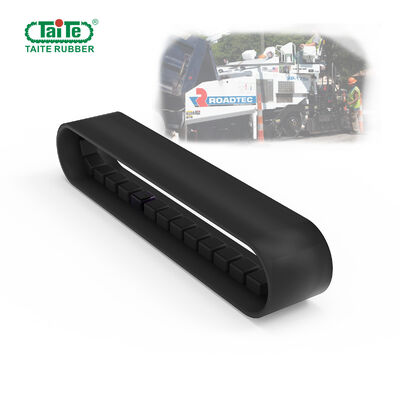 Un buen precio. El caucho flexible de encargo de la pavimentadora sigue la desintegración de tierra baja de la presión no en línea