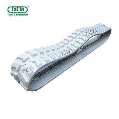 Un buen precio. Pistas de caucho de alta resistencia sin marcas con tecnología antivibración y longitud 6235 para Kobelco y Kubota en línea