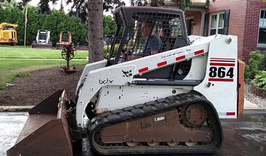 Un buen precio. Reemplazo de las pistas de goma de dirección de deslizamiento 450x86BBx52 Pistas de goma no desintegrantes para Bobcat 864 en línea